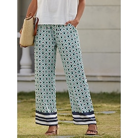 Foto: Broek met rechte zakken volledige lengte women s clothing bottoms pants 