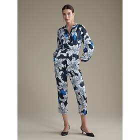 Foto: Satijnen jumpsuit met kruissluiting aan de achterkant women s clothing jumpsuits rompers 